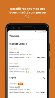 Kronans Apotek – Mina recept android App screenshot 0