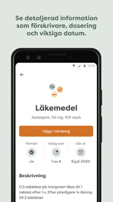 Kronans Apotek – Mina recept android App screenshot 2